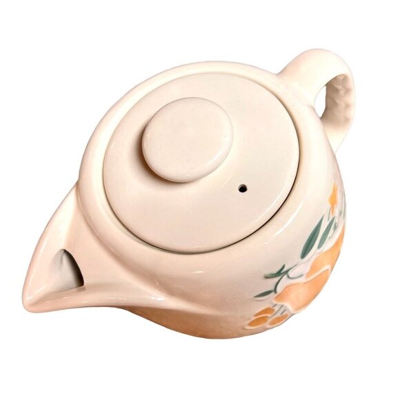 Vintage Vitreous China Porcelier Tea Pot With Pears - Picture 2 of 9
